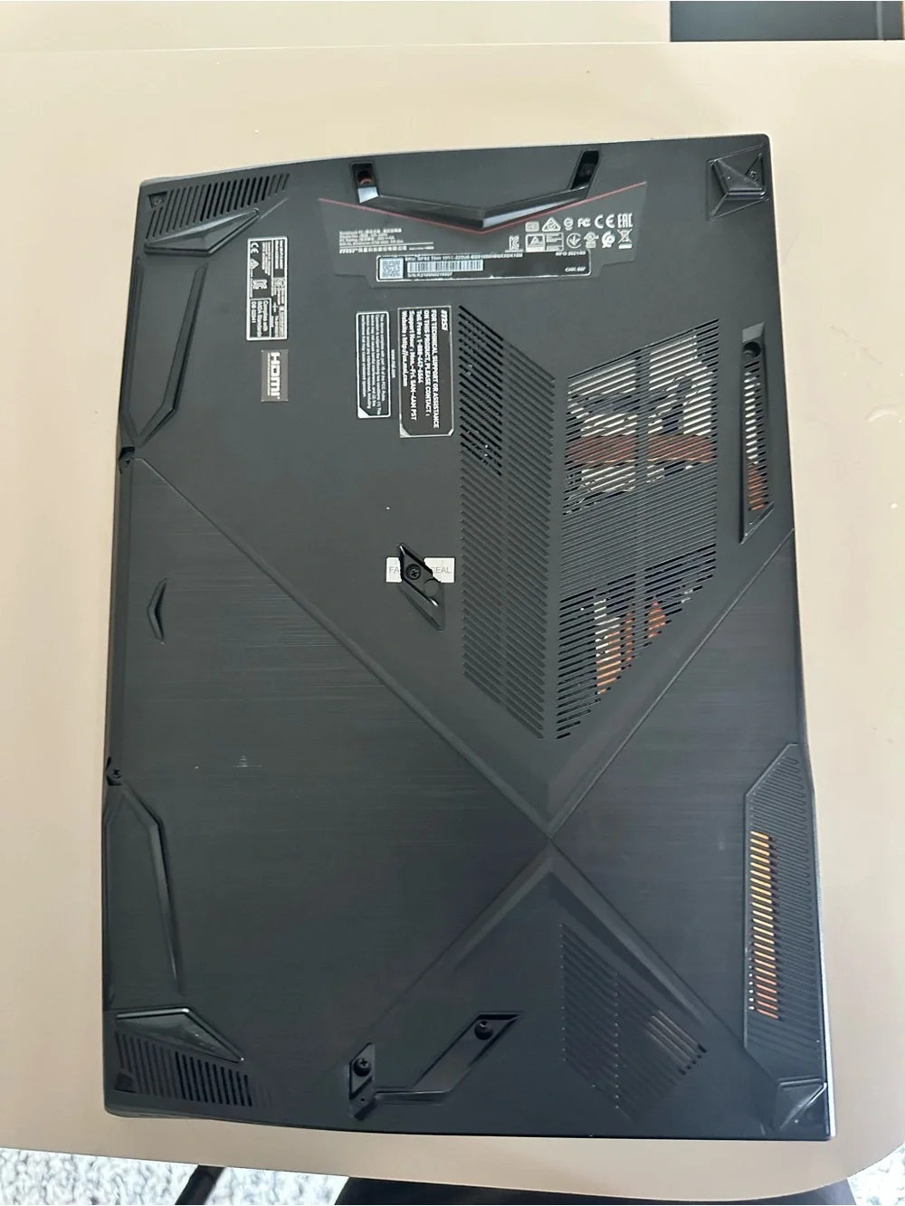 MSI GF63 Thin Gaming Laptop - Intel i5, 32GB RAM, NVIDIA GeForce GTX 1650, 1TB